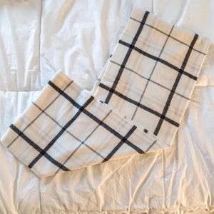 Plaid infinity scarf